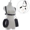 Thigh Restraint Straps Sling Leg Spreader Open Restraint Belt Bondage Harness with Wrist Cuffs BDSM Sex Position Aid Adult Toys